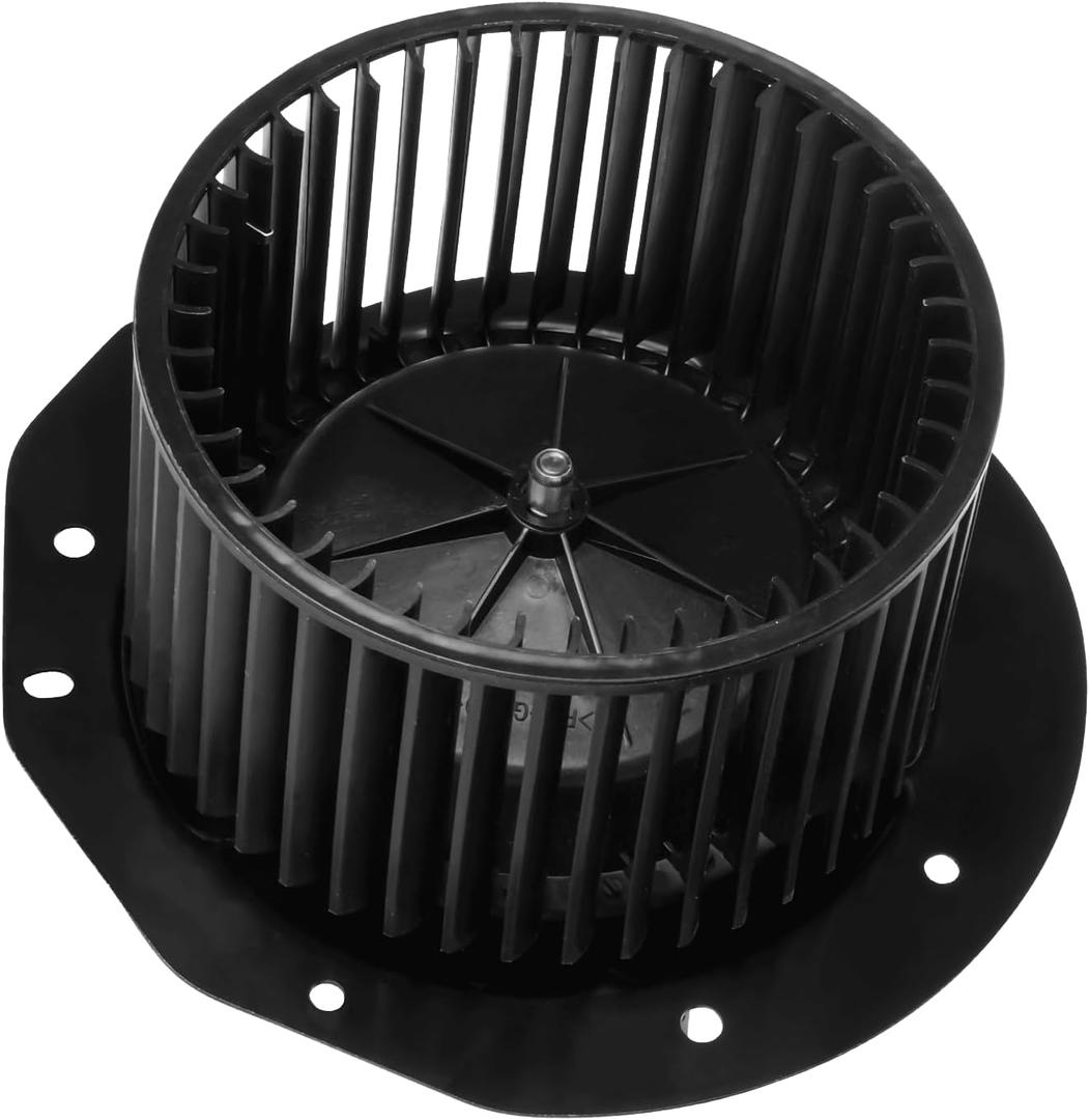 AC Heater Blower Motor w/Fan for 1987-1996 Ford F-150 Bronco, 1987-1997 F-250 F-350, Replaces 700146 615-00514 FOTZ-18504-A F2TZ-18527-A
