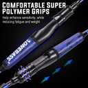 One Bass Fishing Rods,IM7 Graphite Spinning Rod & Casting Rod, 2 Pc Strong Quality Baitcasting Rod with Super Polymer Handle, 7'0"-MH-Fast