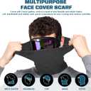 OXG Motorcycle Goggles - ATV & Dirt Bike Goggles with UV400 Dustproof Lens for Adults & Youth (Black)
