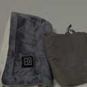 USB Heating Pad for Travel Warmth Outdoors, 5V Small Heated Pad FSA Eligible HSA Non-Rechargeable Heat Therapy for Pain Relief Abdomen Cramps, 3 Heat Settings & Auto Off (16"x 12") Gray