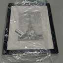 Upsimples 8x10 Picture Frame, Display Pictures 5x7 with Mat or 8x10 Without Mat, Wall Hanging Photo Frame, Black, 1 Pack