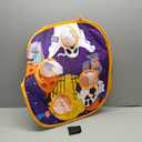 Halloween Party Games for Kids Adults Halloween Bean Bag Toss Game Ghost Double-Sided Board Cornhole 4 Score Holes Halloween Decorations Party Favors Yard Outdoor Indoor Toys Spooky Game (6 Bean Bags)