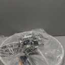 VOLISUN Low Profile Ceiling Fans with Lights and Remote, 19.7in Fandelier Ceiling Fan Flush Mount, 3000K-6500K Smart Bladeless LED Fan Light, White Modern Ceiling Fans with Lights for Bedroom