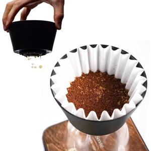 Coffee 2-5 Cup Dripper Brewer fits 185 flat papers Design Slow Drip Coffee Filter Cup for OREA Big Boy