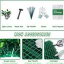 Grooy Artificial Boxwood Roll Panels,40"x 120"(33.33 sq.ft) UV-Anti Faux Ivy Leaves Privacy Fence Screen Grass Wall Roll Panels for Indoor Home Decor and Outdoor Garden Backyard