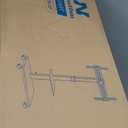 Smart Board Stand for 42-75" Interactive Whiteboards & TVs - Mobile Cart with 4 Lockable Wheels, Height Adjustable Design, 176lbs Capacity - Ideal for Classroom, E-Learning, Home Office (Form 40, 49, 55, 65, 70, inches)