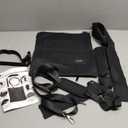 Catheter Bag Holder, Urine Drainage Bag Holder, w/Drain Tube Cover & Adjustable Strap, Foley Catheter Bag Covers, for Privacy & Dignity, w/Straps for Wheelchair, Walker & Bed, up to 4000ML (Black)