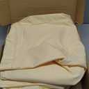 14 Pcs Outdoor Cushion Slipcovers All-Weather Patio Cushion Covers, Replacement Waterproof with Zipper for Patio Furniture, Sectional Couch 3 Sizes, Covers Only (Light Yellow)