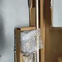 Ivilon Drapery Window Curtain Rod - End Cap Style Design 1 Inch Pole. 28 to 48 Inch Color Warm Gold