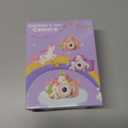 Kids Camera for 3-8 Years Old Toddlers Childrens Boys Girls Selfie Camera 20 MP HD 1080P IPS Screen Dual Digital Toy Camera for Kids Christmas Birthday Gifts with 32Gb Card (Pink-Unicarn)