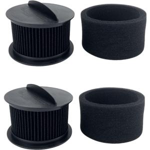 AMSAMOTION 2 Pack Replacement Filters for Bissell Power Force Helix Turbo Inner and Outer Filter Set,Replace Part # 203-7913, 32R9, 73K1,Not Fits Style 9