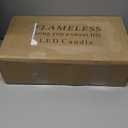 Set of 24 Waterproof Outdoor Flameless Candles, LED Candles with 4 Remote and Timer,(H 4" 5" 6" x D 2.2"),for Christmas,Halloween,Wedding,Festival