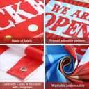 Carnival Circus Theme Party Decorations, Halloween Carnival Photo Door Banner Ticket Booth Backdrop Props, Large Photo Door Banner Door Hanging for Halloween Decorations Carnival Game Supplies