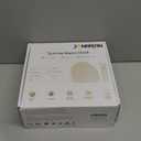 JONRRYIN Sunrise Alarm Clock Wake Up Light for Heavy Sleeper, White Noise Sound Machine 37 Sounds, Bluetooth Speaker, Tap Snooze, Remote Control, USB Port, 15 Color Dimmable NightLight for Bedroom