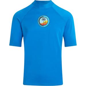 Kanu Surf Mens Mercury Rashguard for Men UPF 50+ Sun Protection Swim Shirts Rash Guard for Men (XX-Large, Wade Royal)