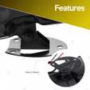 5 Tone Sound Car Siren Vehicle Horn with Mic PA Speaker System Emergency Sound Amplifier By VaygWay - Premium Quality 60W Electric Ambulance/Horn Hooter