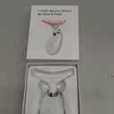 Fastaid Red-Light-Therapy-for-Face and Neck, Red Light Therapy Wand, 7 Color Led Face Neck Massager for Skin Care, White