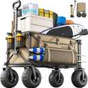 SUNNYFEEL Beach Wagon with Big Wheels for Sand - 300L Large Capacity