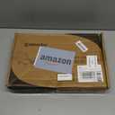 Hemudu Dual Monitor Stand -Adjustable Length and Angle Dual Monitor Riser, Desktop Organizer for PC, Computer, Laptop (Clear)