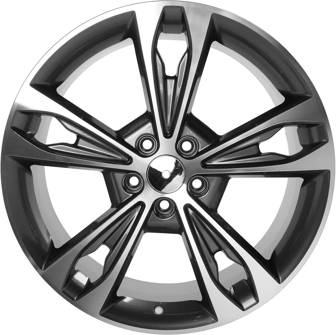 New 19 inch 19x8 inch Premium Aluminum Alloy Wheel Rim Fits for Ford Fusion Titanium 2017 2018 2019 2020, ALY10124U30N, Direct Fit Replacement OEM Wheel Rim