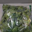 PARTY JOY 6.56ft Eucalyptus Garland with Flowers-8 Blue White Roses, Artificial Fake Flowers Greenery Garland Floral Vines for Decoration Party Wedding Table Indoor Outdoor Backdrop Wall Decor (1PC)