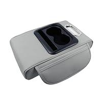 Armrest Pillow, Arm Rest Cover, Car Large Capacity Organizer, Car Stylish Console Storage, Cup Holder For Tissue Box, Comfortable Cushion, Most Vehicles, 34x21x7.5cm
