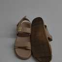 Ankis Flat Sandals for Women - Women's Flat Sandals Comfort Adjustable Front Strap and with a Back Strap Women Summer Sandals 8.5 Size