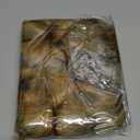 Tatuo DIY Faux Fur Pom Poms Ball with Press Button Removable Fluffy Pompom for Knitting Hats Shoes Scarves Bag Accessories (Natural Color, 16)