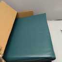 Heated Cat House for Outside with Dual Doors, Insulated Cat House Outdoor with Heating Pad, Weatherproof Heated Outdoor Cats Houses Weatherproof for Feral Cats (Deep Green, 17.5" L x 12" W x 13" H)