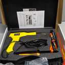 Plastic Welder, 2 in 1 Plastic Welding Kit, SONNLER 1000PCS Hot Stapler Plastic Repair Kit For Car Bumper Crack Repair with Iron, Rods, Metal Mesh, Abrasive Paper, Aluminum Tape