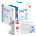 Jointown Basic Medical Synmax Vinyl Exam Gloves - Latex-Free & Powder-Free - Medium, BMPF-3002 (Case of 1,000)
