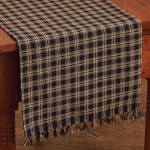 Park Designs Sturbridge Table Runner, 13 by 54", Black
