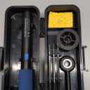 Dmyond USB Rechargeable Cordless Soldering Iron, Portable Wireless Electric Soldering with 1100mAh Battery, 3 Temperature Adjustment for Home Appliance Repair, DIY, Blue