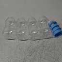 Tessco for you 4 Pcs Large Baby Milk Bottle Fillable Baby Shower 11 x 4 Inch Piggy Bank Plastic Container for Game and Gender Reveal Celebrations Party Favor Gift Decor (Blue)