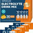 Venture Pal High Sodium Sugar Free Electrolytes Powder Packet - Hydration Packets with Vitamin, Sodium & Potassium | Zero Calories | Vegan, Keto & Paleo Friendly Electrolyte Drink Mix - 30 Sticks