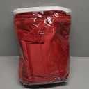 MIULEE Christmas Red Velvet Curtains Thermal Insulated Blackout Curtain Drapes for Bedroom Living Room Darkening 84 Inches Long Curtains Panels Rod Pocket Set of 2