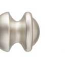 Kenney KN71716 Kendall Curtain Rod and Kenney Fast Fit Curtain Rod Brackets, Brushed Nickel