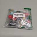 25 PCS Racing Cake Toppers Red Blue Clay Race Car Birthday Cake Decorations for Racing Car Checkered Flag Birthday Anniversary Party Supplies