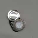 2pcs Range Hood Light Bulbs Recessed, DC 12V 6500K Stainless Steel Range Hood LED Light Replacement Lights Accessories for Stove Kitchen