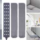 Retractable Gap Dust Cleaner Cleaning Tools with 2 Microfiber Dusting Cloths Long Handle 60inches Washable and Retractable Duster Brush for Cleaning Under Appliances Furniture Couch Fridge, 4 Pcs Gap Duster