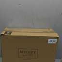 MyGift Set of 4 Glass Apothecary Jars Set, Clear Candy Jars with Lids