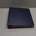 Samsill Plant-Based 3 Inch Durable D-Ring, Made in USA, View Binder, Eco-Friendly, USDA Certified Biobased, Single, Midnight Indigo