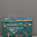 90 Pcs Reusable Water Balls, Reusable Water Balloons for Outdoor Toys and Games, Water Toys for Kids and Adults Boys and Girls - Summer Toys Ball for Pool and Backyard Fun