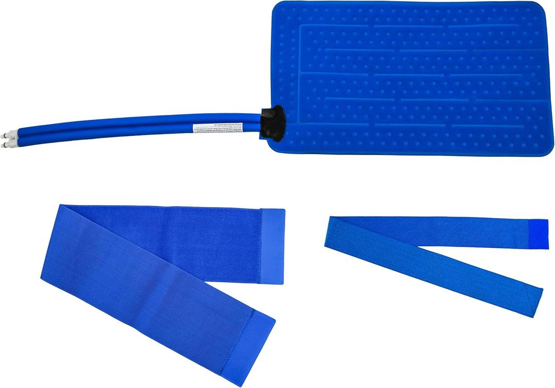 Polar Products Active Ice Hip Extended Coverage Therapy pad 12.5 x 22.5 with Two Detached Belts. Use only with The Polar Active Ice #AIS Therapy System.