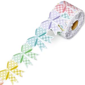 2 x Tenceur 120ft Border Trim Plaid, Bow Classroom Bulletin Board