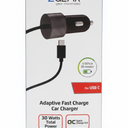 NEW Z GEAR Adaptive Fast Charge Car Charger 3 Amps of Power 30 Watts
