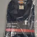 Dickies Men's Big-Tall Long Sleeve Work Shirt (Dark Navy, 4X)