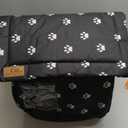 Cat House for Outdoor,Weatherproof Warm Feral Cats Shelter Outside/Indoor Collapsible Insulated Pet Houses Foldable Stray Cat Tent Cave for Kitty Puppy Small Animals Four Season(Black)