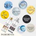 2 x 2PCS Rice Exfoliating Ampoule Set - Black & White Rice for Brightening & Glowing Skin, Minimizing Pores, Deep Hydration Treatment