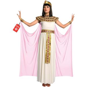 Morph Cleopatra Costume Women, Egyptian Costume Woman, Cleopatra Costumes, Cleo De Nile, Halloween Costumes for Women Adult (Large)